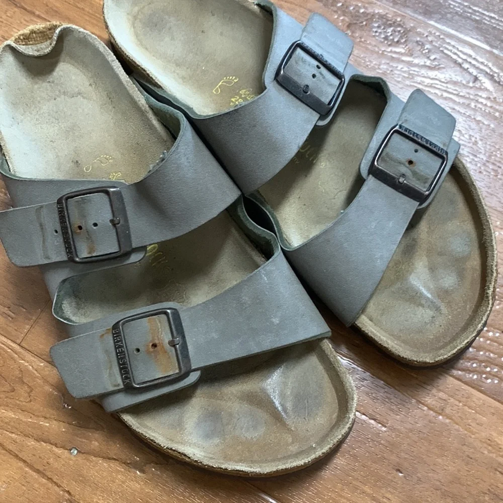 Birkenstock Double-Buckle Slide Sandals